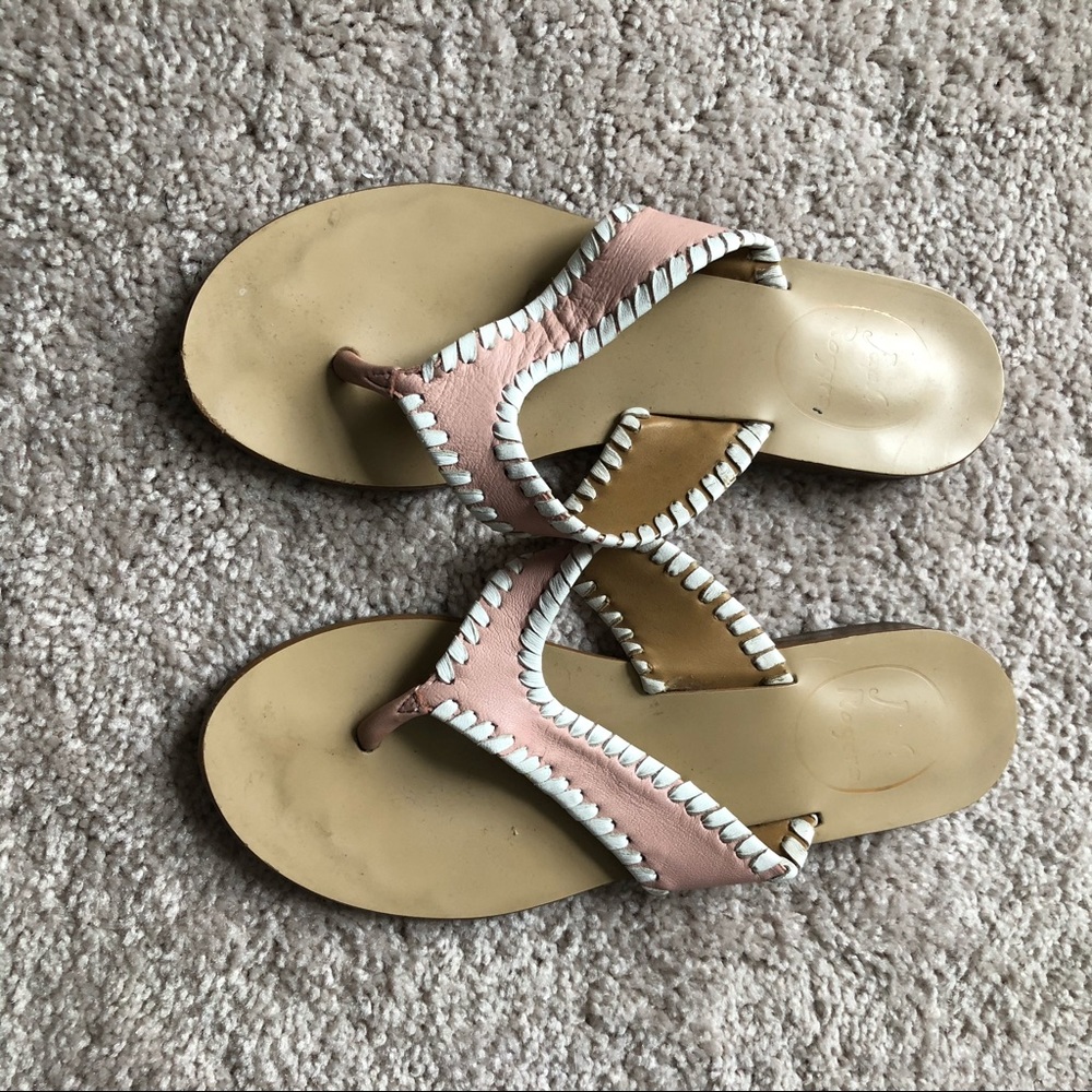 Blush Pink Jack Rogers Sandals Size 5